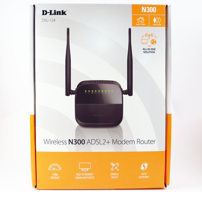 مودم +ADSL 2 دی لینک مدل: DSL-124 NEW