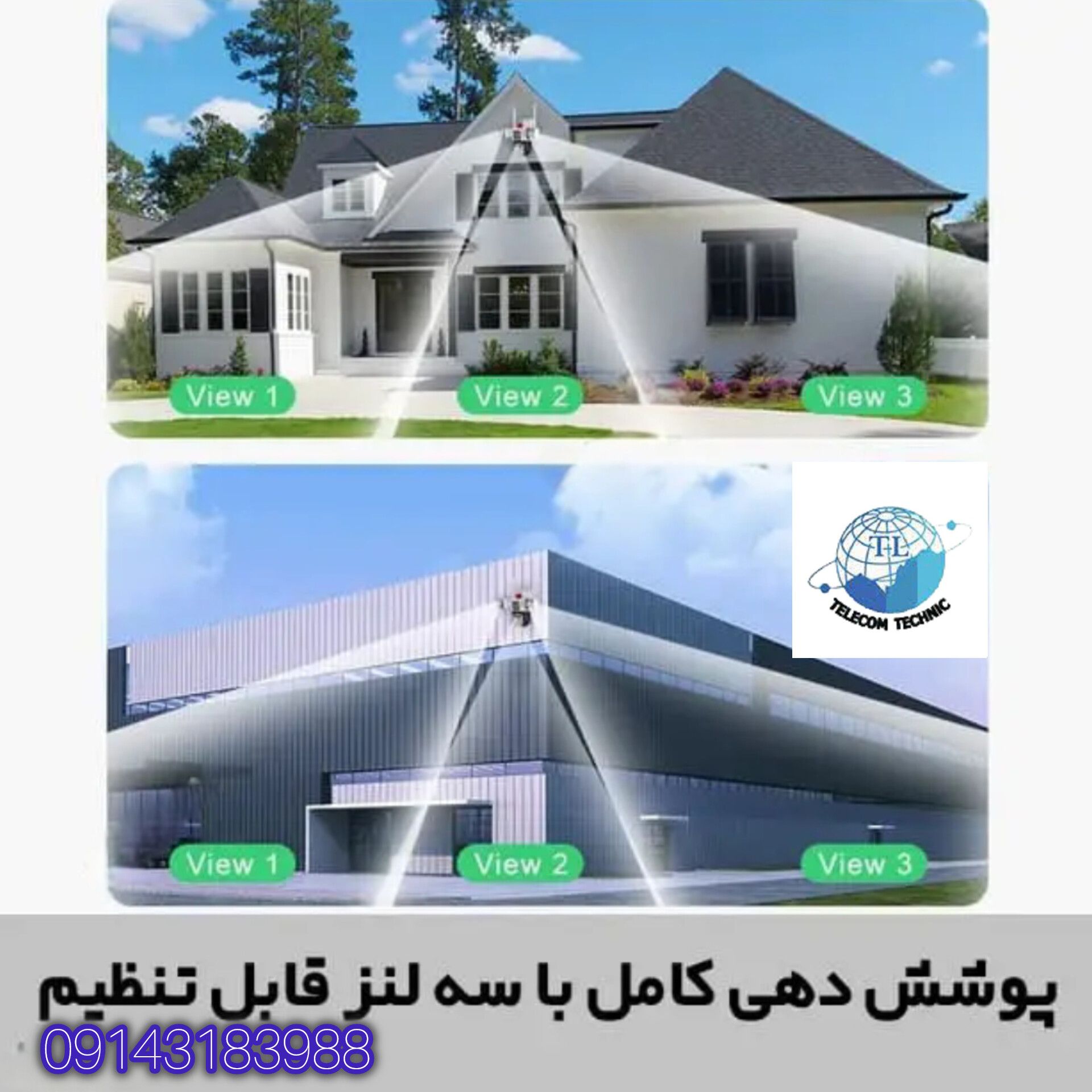 دوربین اسپیددام سه لنز