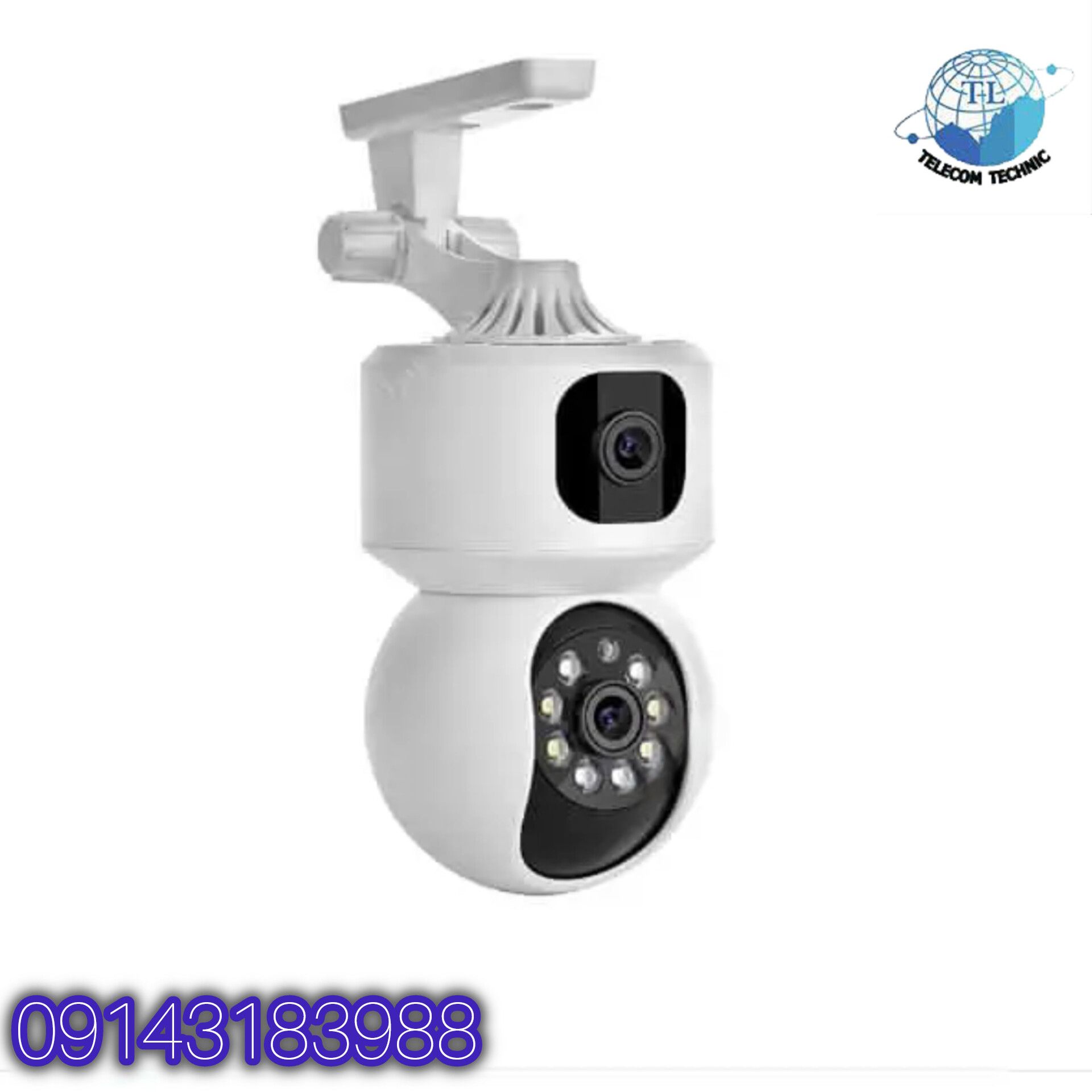 دوربین مداربسته سیم‌کارتی دو لنز
