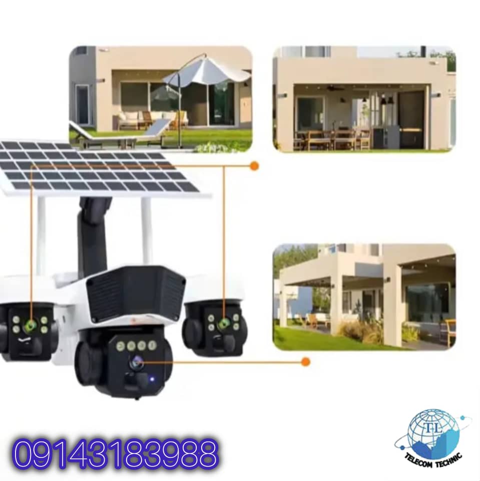دوربین چرخشی سه لنز