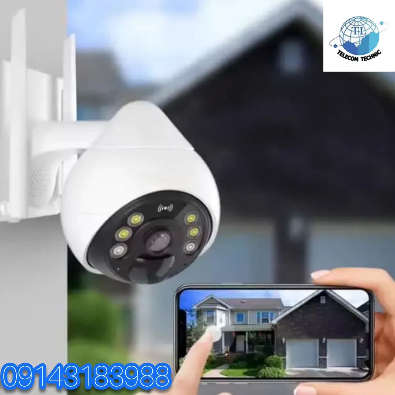 دوربین خورشیدی سیم کارت خور