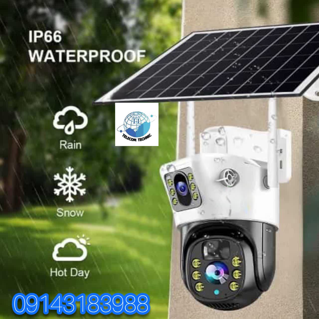 دوربین خورشیدی سیم‌کارتی 4G
