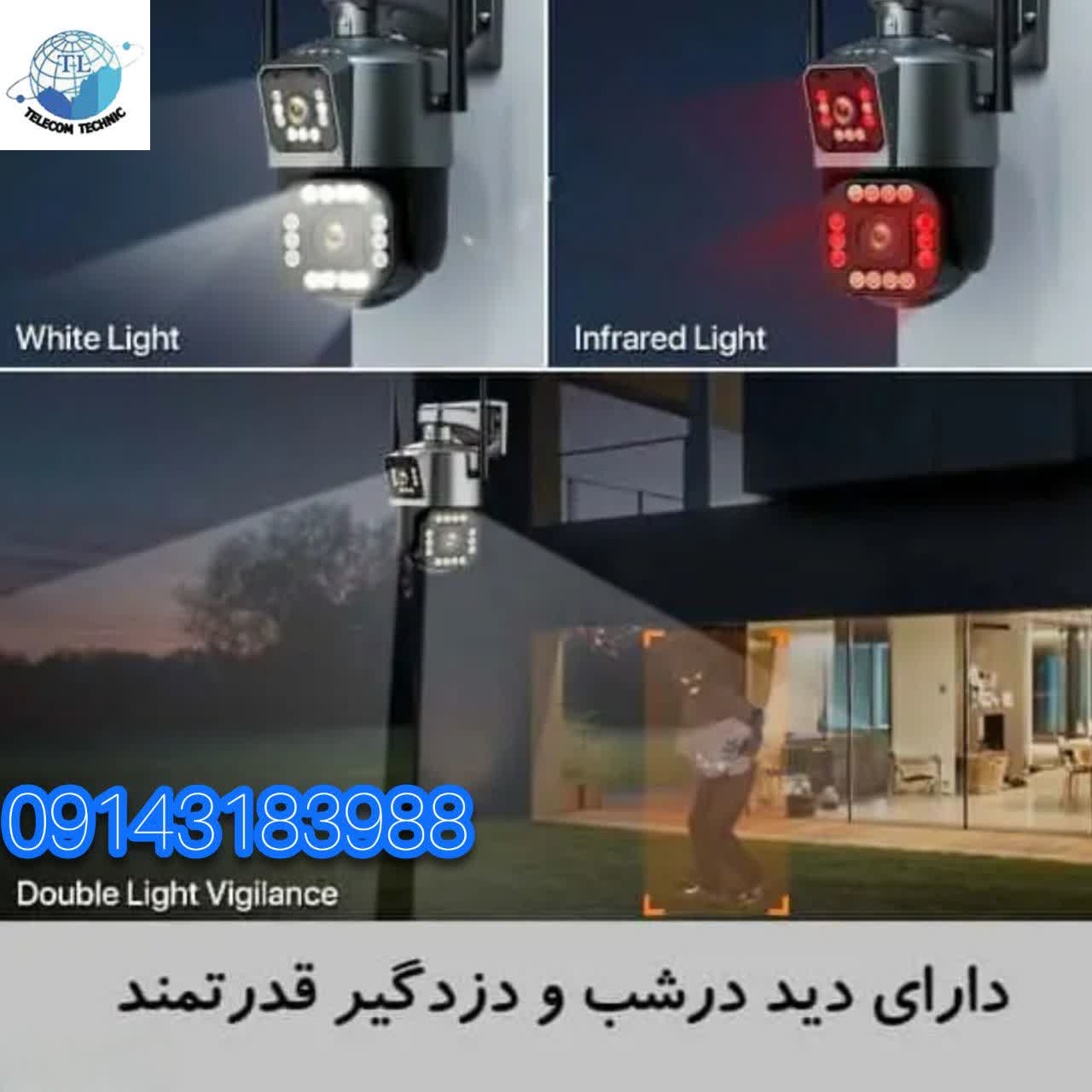 دوربین سه لنز چرخشی اصل