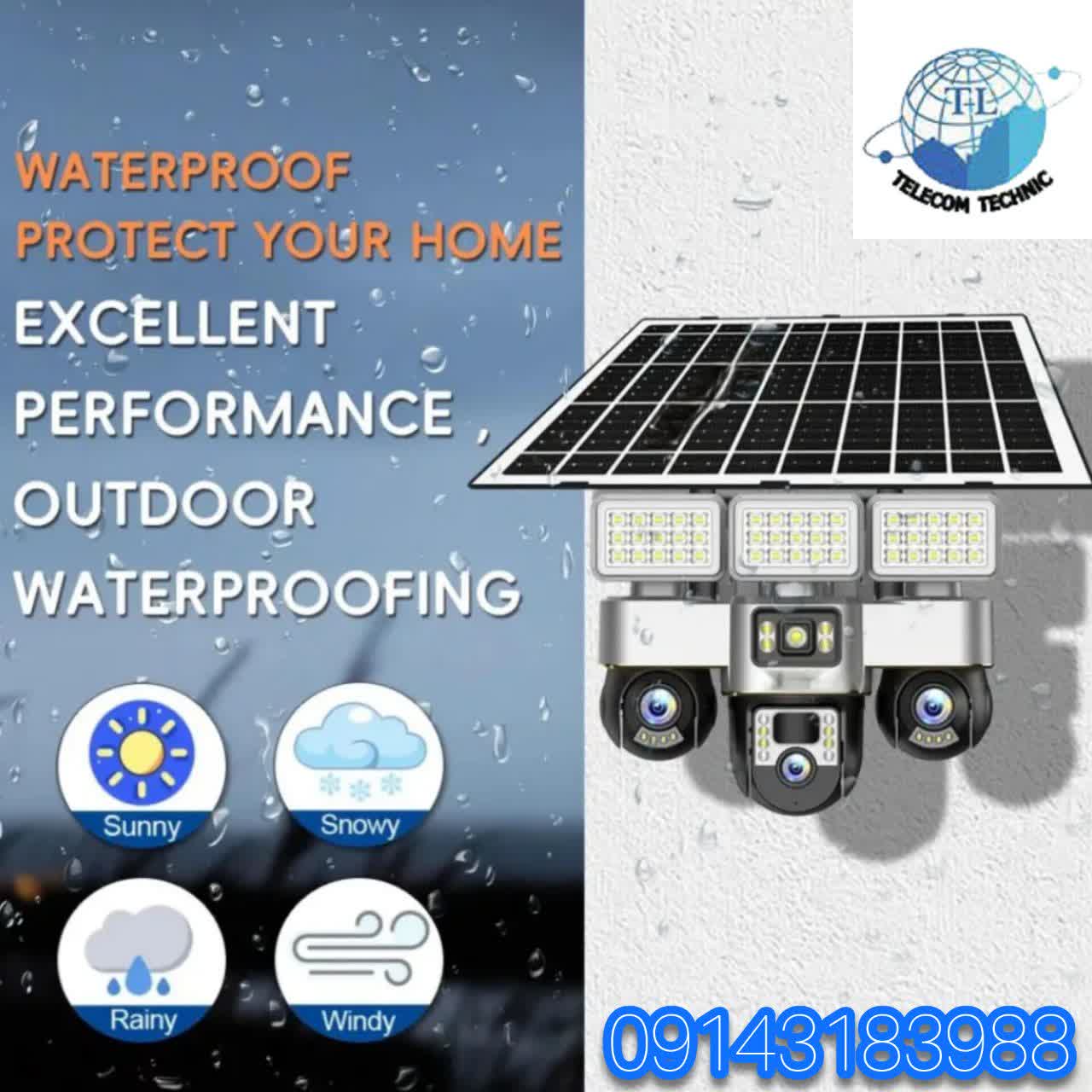 دوربین امنیتی خورشیدی 4G